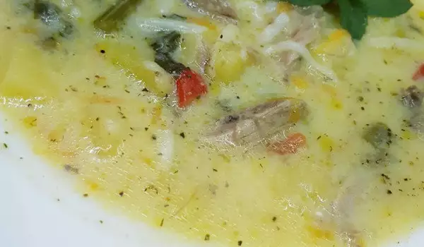 Quail Soup with a Thickener