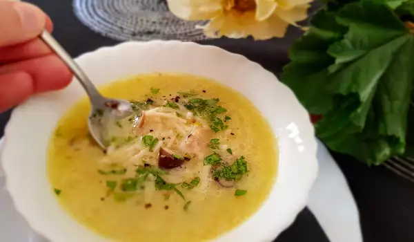 Duck Soup with Vermicelli