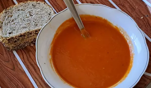 Soup with Roasted Peppers