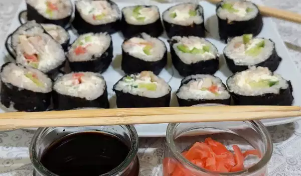 Sushi with Herring