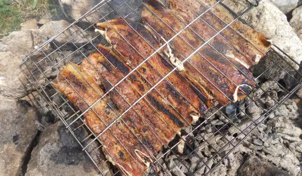 Charcoal Grilled Pork Belly