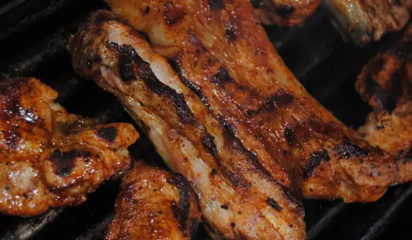 Grilled Marinated Pork Ribs