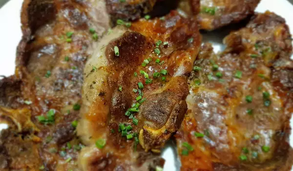 Oven-Baked Pork Neck Steaks