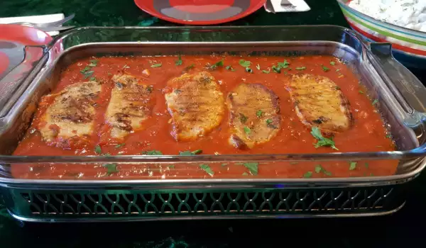 Pork Chops in Tomato Sauce