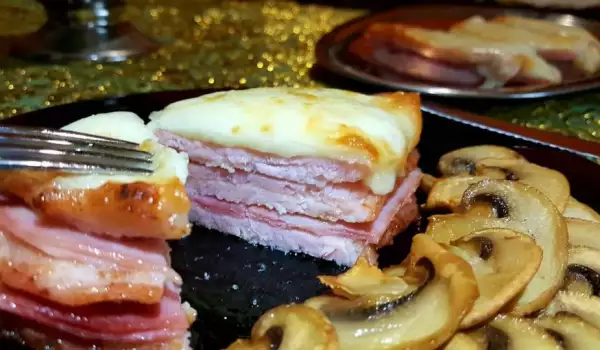 Pork Fillet with Ham and Cheese for Guests