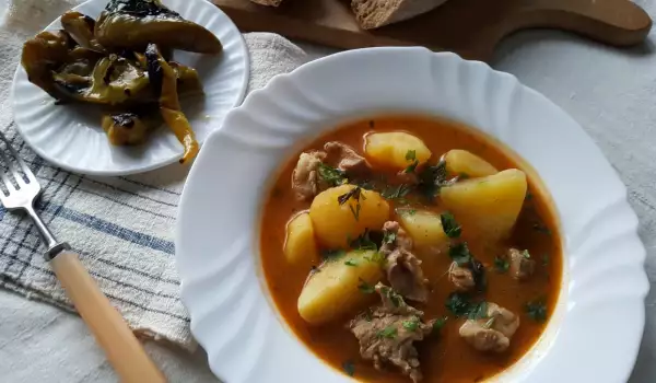Pork Belly and Potato Stew