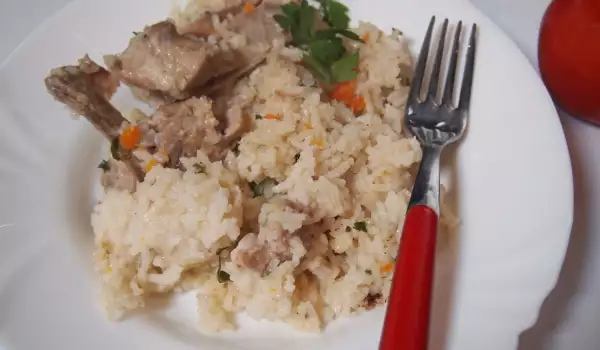 Oven-Baked Pork with Rice
