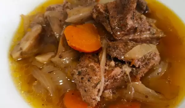 Pressure Cooker Pork with Vegetables