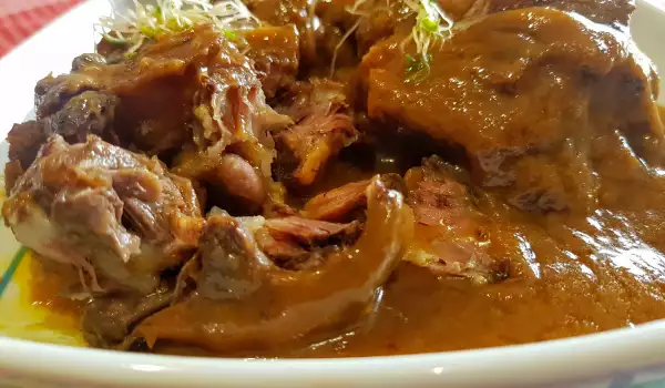 Stewed Beef Tail