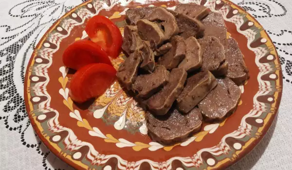 Aromatic Veal Tongue in Butter