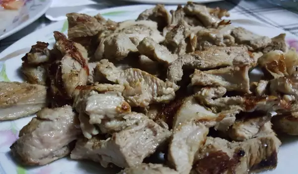 Pan-Fried Pork Bites