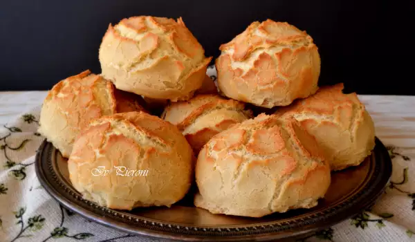 Tiger Bread Buns with Dry Yeast