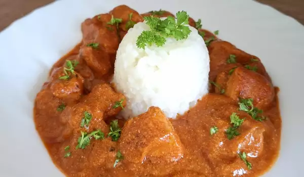 Chicken Tikka Masala with Rice