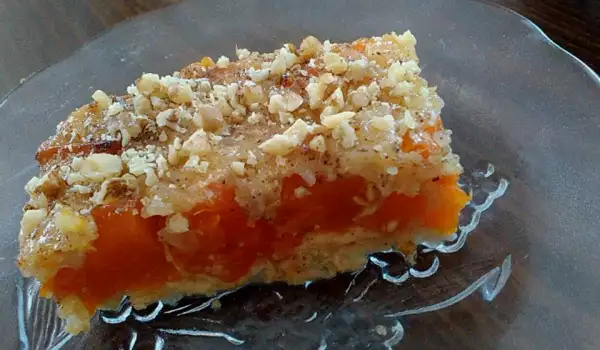 Pumpkin Dessert with Rice and Creme Caramel