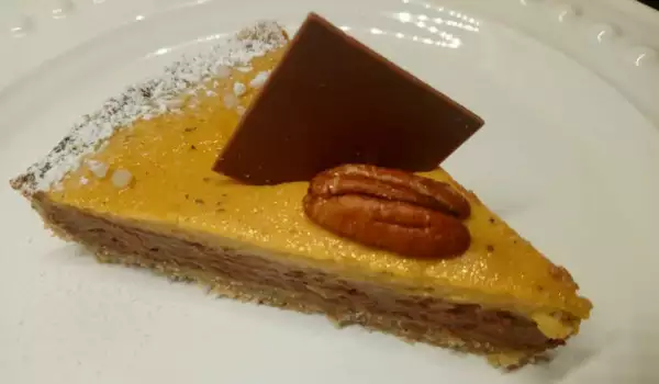 Magical Pumpkin Pie with Chocolate