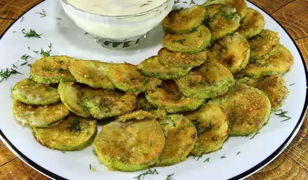 Zucchini with Breadcrumbs in the Oven