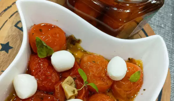 Roasted Cherry Tomatoes with Olive Oil