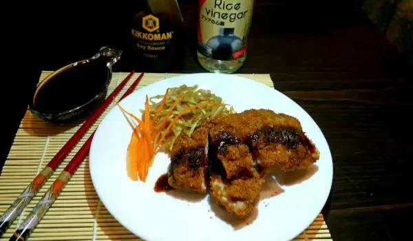 Japanese Tonkatsu Pork Schnitzel
