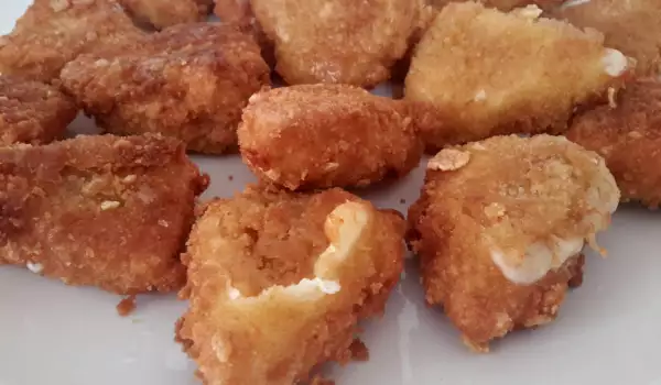 Processed Cheese Bites with Cornflakes