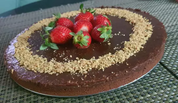 No-Bake Chocolate Cake with Four Products