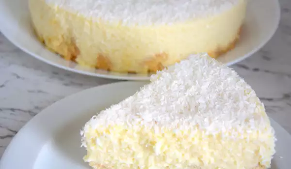Easy Biscuit, Semolina and Coconut Cake