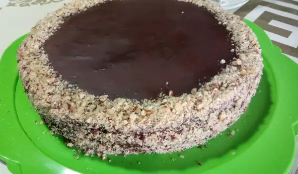 Brown Chocolate Cake Glaze