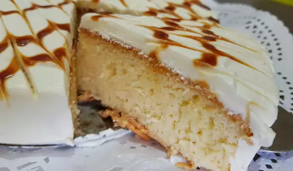 Tres Leches Cake with Cream