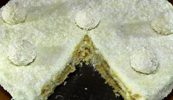 Raffaello Cake without Baking