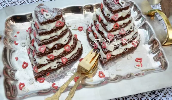 Mini Heart Cakes