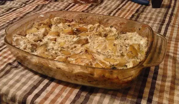 Sauteed Potatoes with Cream