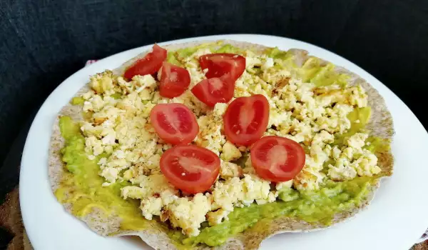 Avocado and Eggs Tortilla