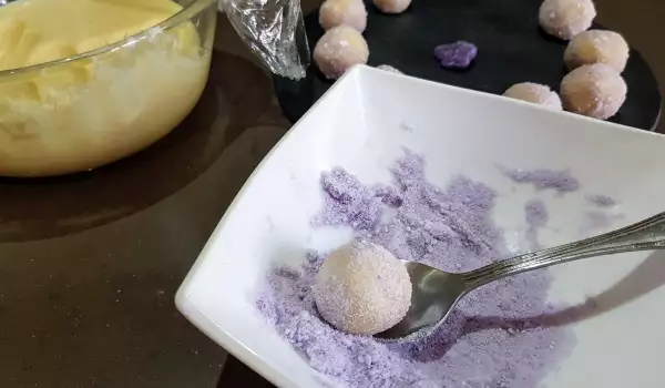 Violet Candy Truffles