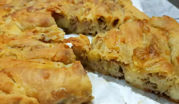 Turkish Borek with Minced Meat