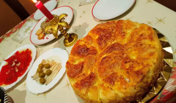 Fluffy Holiday Tutmanik with Lard and Lots of Feta