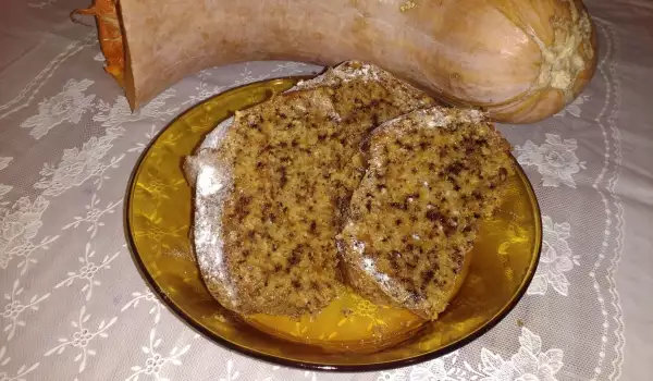 Vegan Pumpkin Sponge Cake