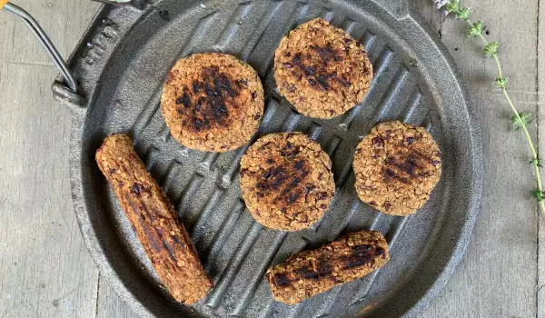 Vegan Red Bean and Quinoa Patties