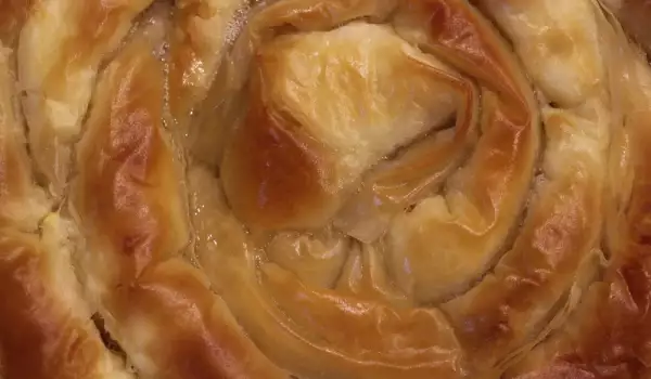Rolled Phyllo Pastry Pie