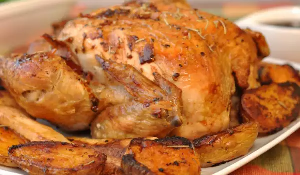 Mom’s Homemade Roasted Chicken