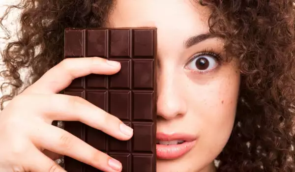 Woman with Chocolate