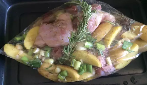 Roasted Rabbit in a Bag