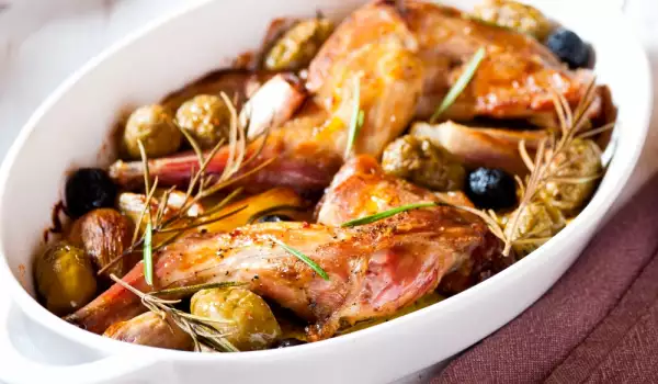 Rabbit with Olives and Spices