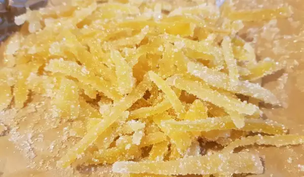 Candied Orange Peels for Pastries