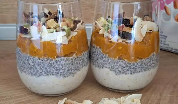 Healthy Breakfast with Pumpkin
