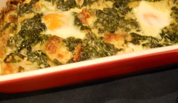 Potato, Zucchini and Spinach Casserole