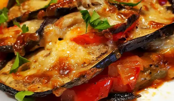 Vegetable Casserole with Eggplant and Tomatoes