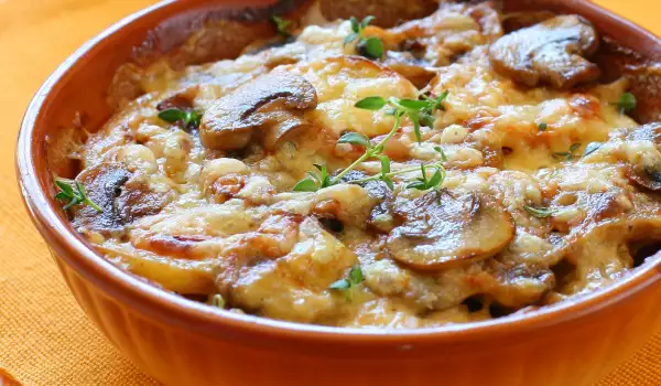 Ligurian Mushrooms with Potatoes