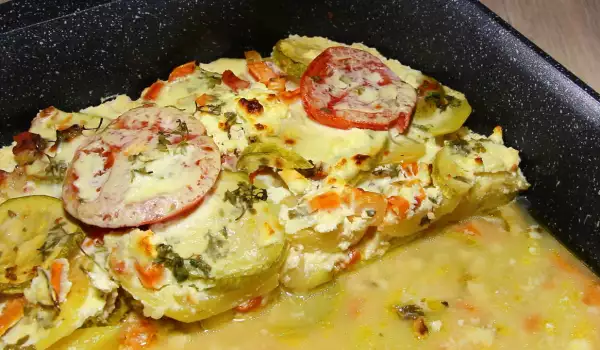 Vegetarian Moussaka with Zucchini