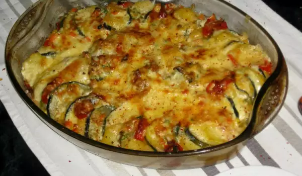 Casserole with Chicken and Lots of Vegetables