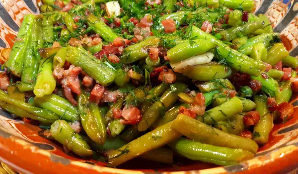 Green Beans with Prosciutto