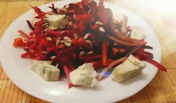 Winter Salad with Blue Cheese